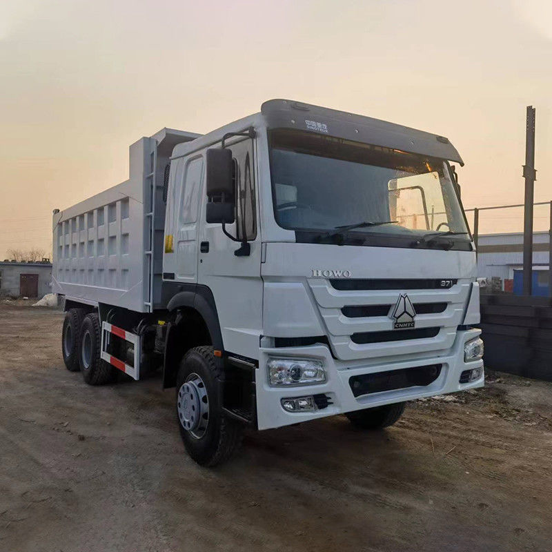 Χρησιμοποιούμενο Sinotruk Howo Lhd Rhd 6*4 10 τροχούς 371hp 336hp φορτηγό βυθού χωρίς πίσω κάμερα