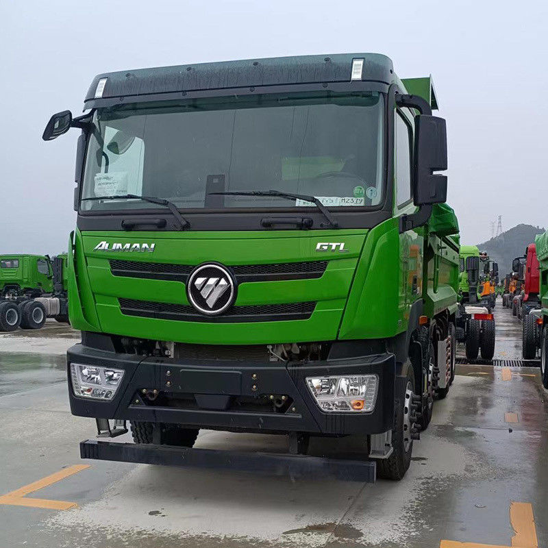 Χρησιμοποιούμενο φορτηγό 8x4 12 τροχών 430hp Foton Dump Truck 12 προωθητική μετατόπιση κινητήρα ντίζελ φορτηγό