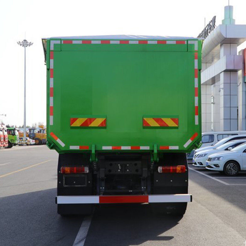 400hp 6x4 5.6m HOWO Τράκκα απορριμμάτων στην αίτηση του πελάτη και αντίστροφη βάρδια αριθμός 2