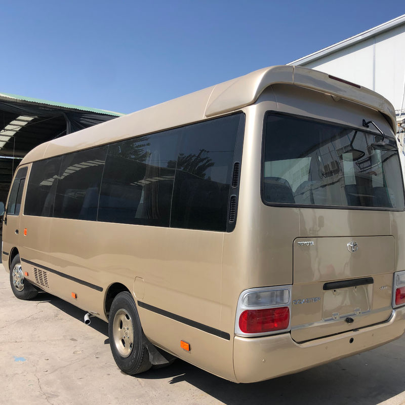 Μίνι λεωφορείο Toyota Coaster 29 θέσεων με πρότυπο εκπομπών Euro3 και κινητήρα Cummins