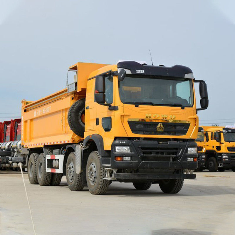 440HP 8x4 6,5m HOWO Dump Truck με μήκος δεξαμενής φορτίου 6,2-8m και κινητήρα MC11.44-60
