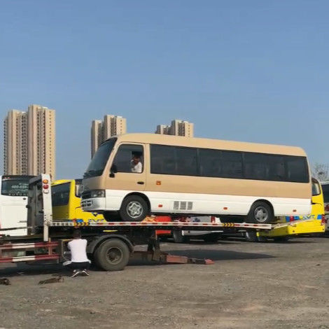Εφοδιασμένο με ΑΒΣ Ιαπωνικό Mini Bus 30 θέσεις για B2B