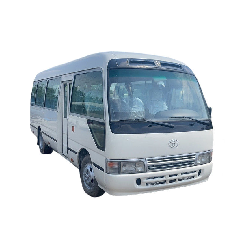 30 θέσεις Χρησιμοποιούμενο λεωφορείο Toyota Coaster με 9.00R20 ελαστικά και μέγιστη ισχύ 113/5200 kW