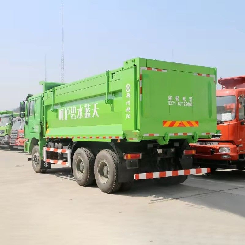 Shacman F3000 10 Wheeler Lhd Rhd 6x4 25 τόνων 30 τόνων 380 ίππων Χρησιμοποιούμενο φορτηγό απορριμμάτων