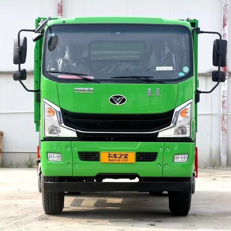 HW76 Καμπίνα 6 τροχών 4x4 4x2 3 5 8 10 τόνων κινητήρας ντίζελ Lhd Rhd Μίνι φορτηγό βυθού