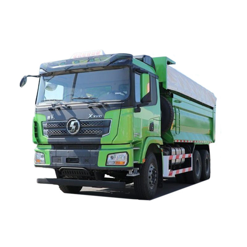 400hp 6x4 5.8m Shacman Dump Truck Δεύτερο χέρι με αυτόματο κινητήρα παράθυρο χωρητικότητα 8L