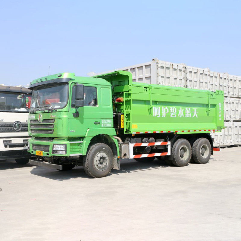 SHACMAN 6x4 380hp Dump Tipper Truck με καλή κατάσταση και συνολικό βάρος οχήματος 15-20T