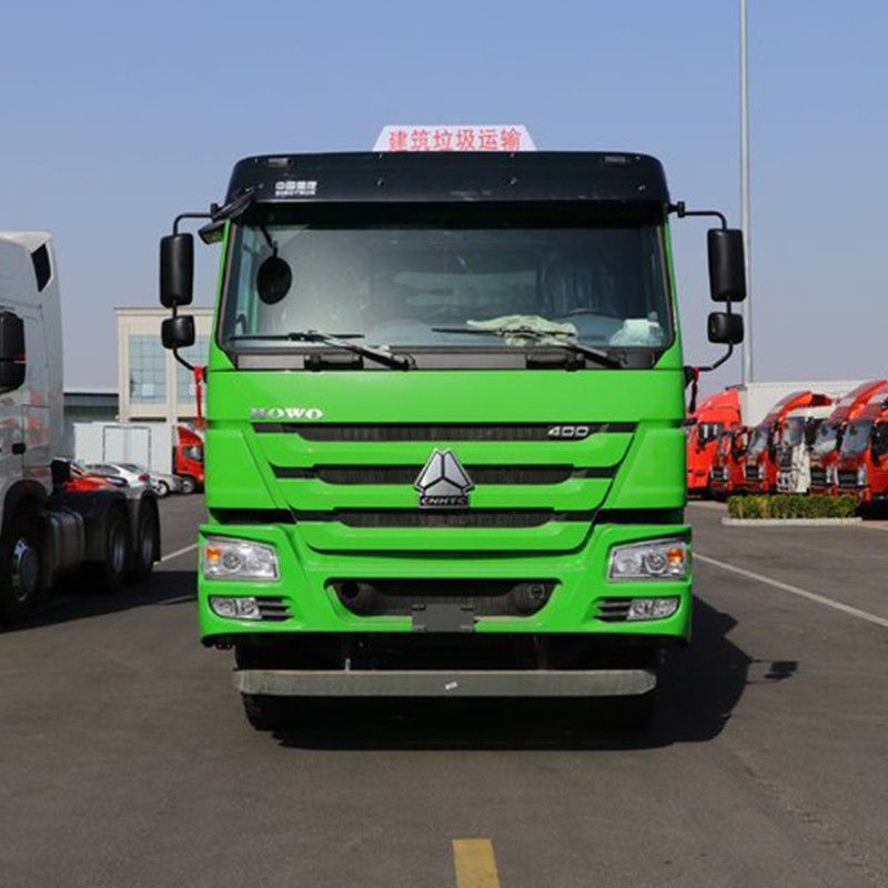 Χρησιμοποίητο 400HP 6x4 5.6m HOWO Dump Truck με πίσω κάμερα και ανθεκτική κατασκευή