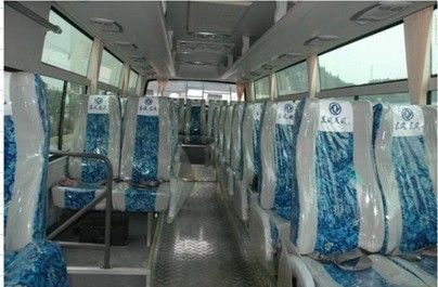 1990mm Εσωτερικό ύψος Χρησιμοποιούμενο λεωφορείο πόλης 45 επιβατών Μικρό λεωφορείο EQB235-20