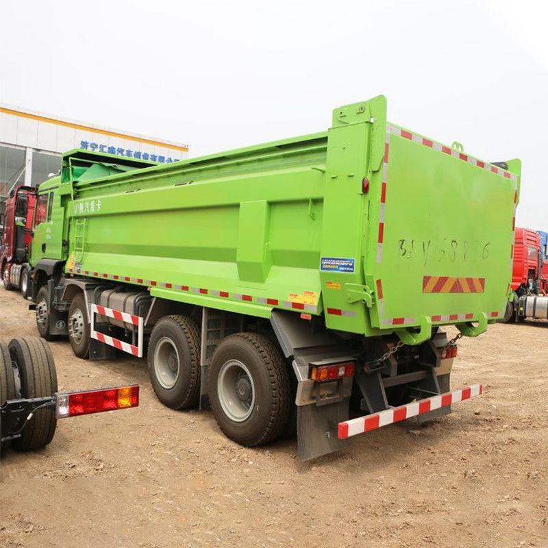 Χρησιμοποιούμενο φορτηγό Shacman 400HP 8x4 6.5m με μέγιστη ροπή Nm 2000-2500Nm