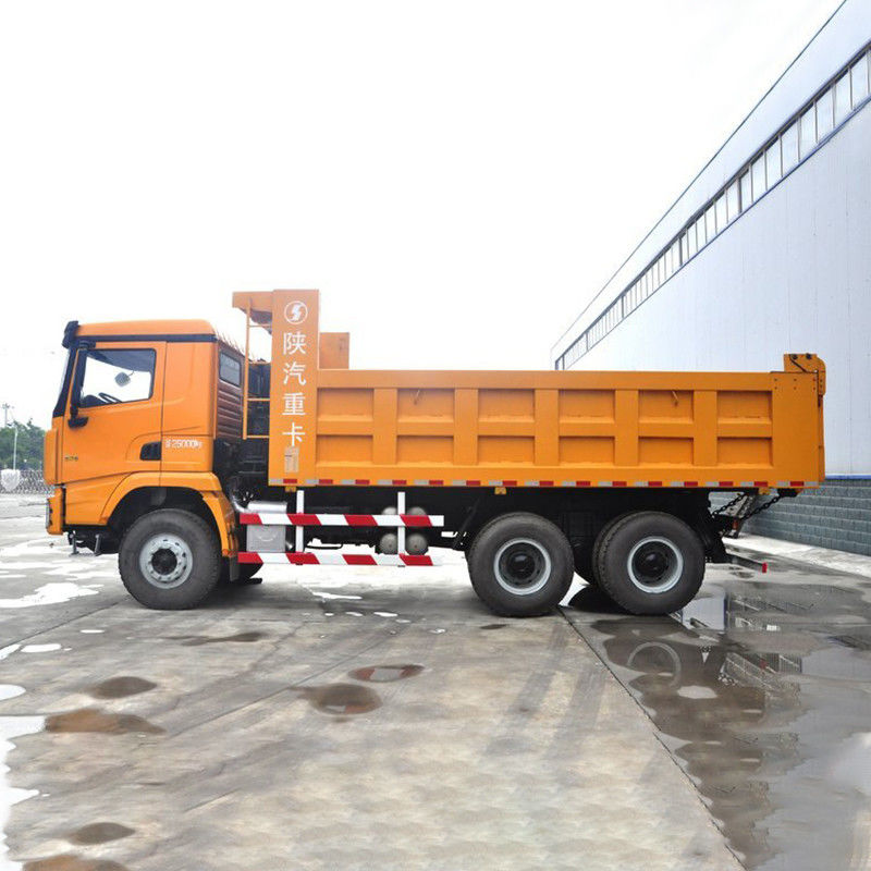 375hp 6x4 5.6m Shacman Dump Truck για Μηχανικές Μεταφορές Κανένα Κρουαζιερόπλοιο