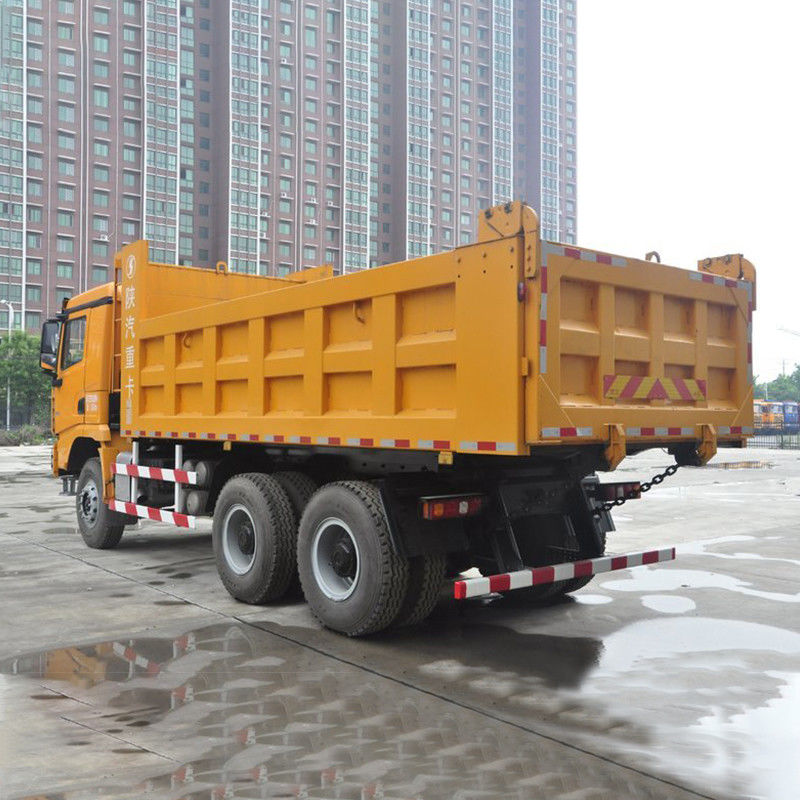 375hp 6x4 5.6m Shacman Dump Truck για Μηχανικές Μεταφορές Κανένα Κρουαζιερόπλοιο