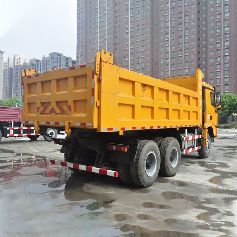 375hp 6x4 5.6m Shacman Dump Truck για Μηχανικές Μεταφορές Κανένα Κρουαζιερόπλοιο
