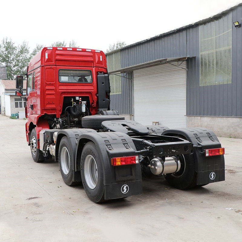 420HP 6X4 Shacman Χρησιμοποιούμενο φορτηγό τρακτέρ με ελαστικά 12R22.5 και πρότυπο εκπομπών EURO 5