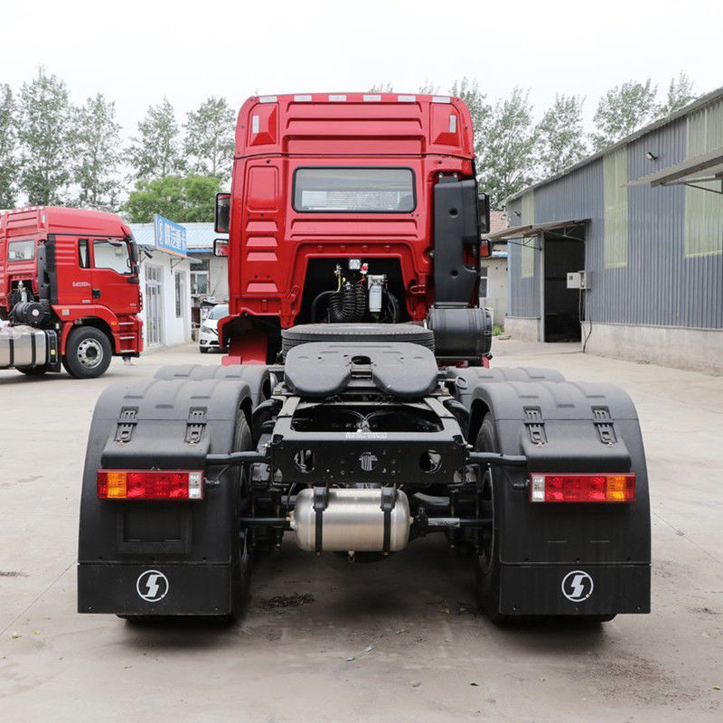420HP 6X4 Shacman Χρησιμοποιούμενο φορτηγό τρακτέρ με ελαστικά 12R22.5 και πρότυπο εκπομπών EURO 5