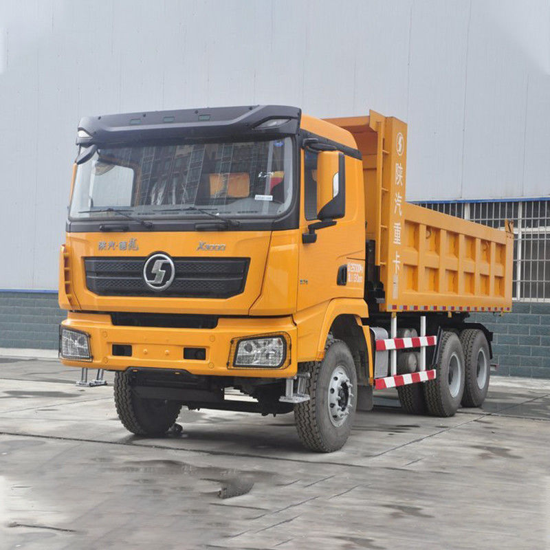 SHACMAN X3000 6x4 375hp Dump Tipper Truck με 360° πίσω κάμερα και σύστημα πολυμέσων