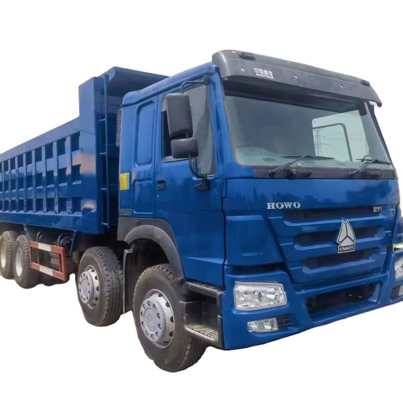 Χρησιμοποιημένο φορτηγό απορριμμάτων HOWO 8x4 φορτηγό απορριμμάτων 12 τροχών φορτηγά απορριμμάτων για μεταφορά ορυχείων