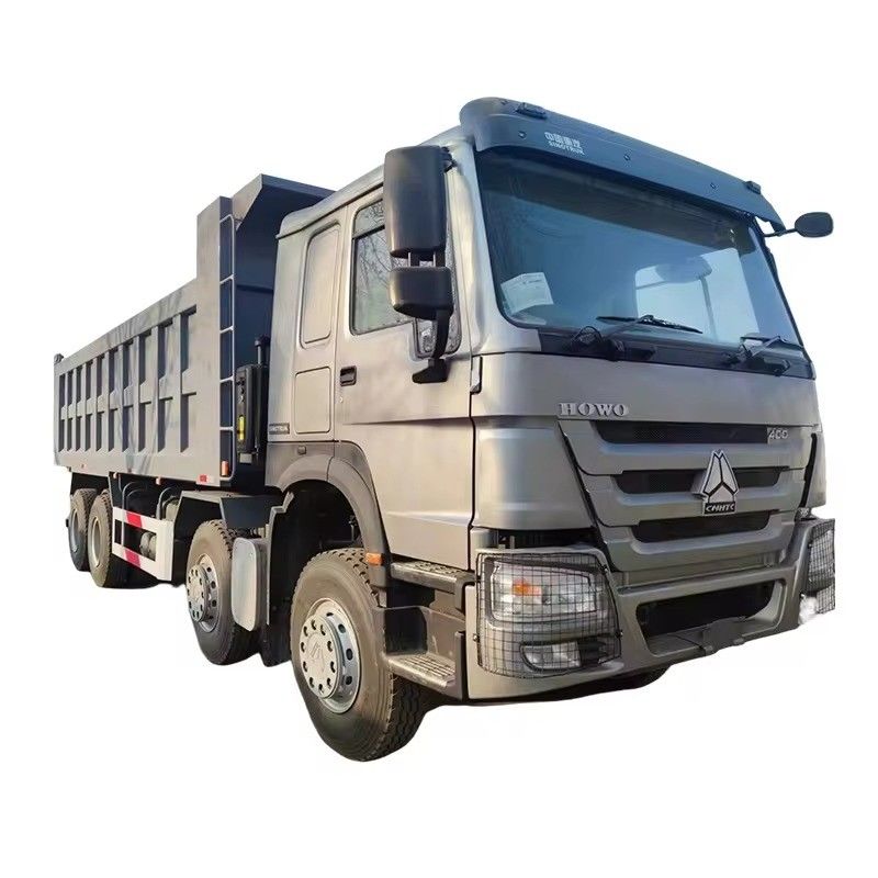400HP Sinotruk Howo LHD 12 τροχών 8x4 φορτηγά τύππερ φορτηγά ντάμπινγκ με χειροκίνητο κιβώτιο ταχυτήτων
