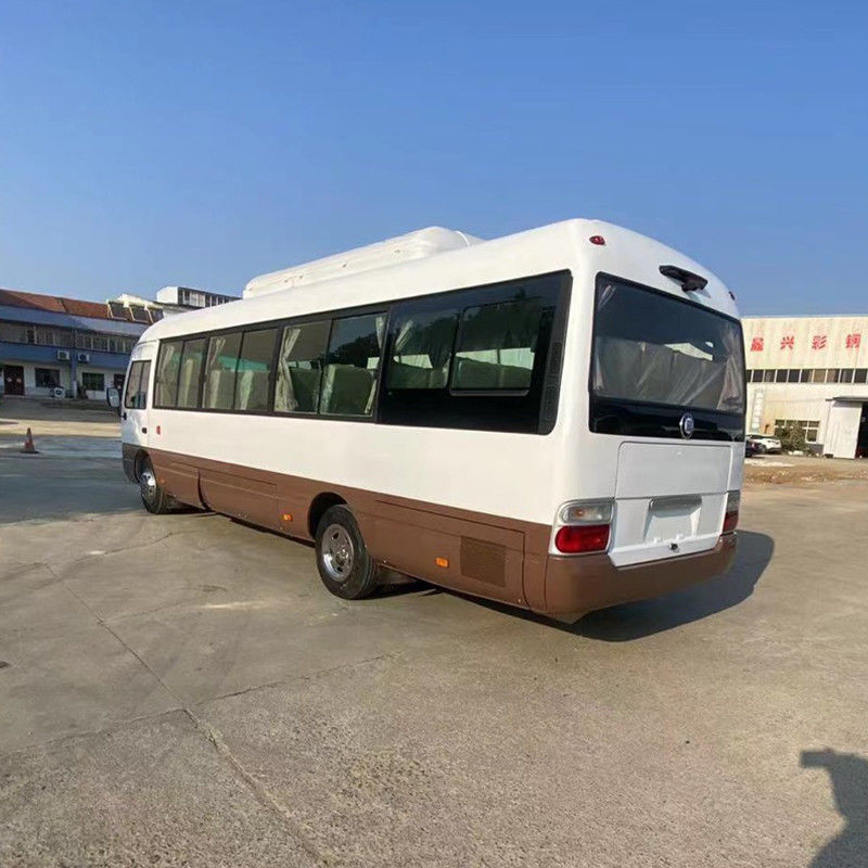 30 θέσεις Toyota Coaster Bus Καλή κατάσταση Ντίζελ Max Output 95 kw LHD 6900*2010*2600