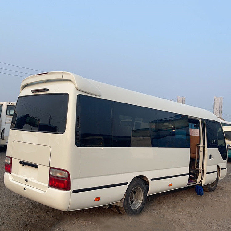 Καλή κατάσταση 30 θέσεων κινητήρας ντίζελ Toyota Coaster Bus με πρότυπο εκπομπών Euro 3