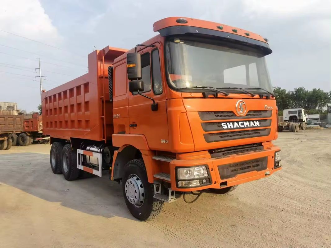 10 τόνων 6x4 10 τροχών 380 hp βαρύ φορτηγό απορριμμάτων για μεταφορά άμμου και χαλίκις