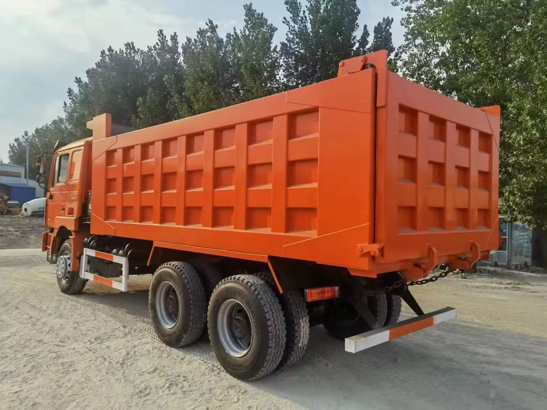 10 τόνων 6x4 10 τροχών 380 hp βαρύ φορτηγό απορριμμάτων για μεταφορά άμμου και χαλίκις
