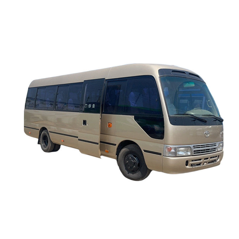 Το Toyota Coaster 19-29 καθίσματα με συρόμενα παράθυρα και πόρτες