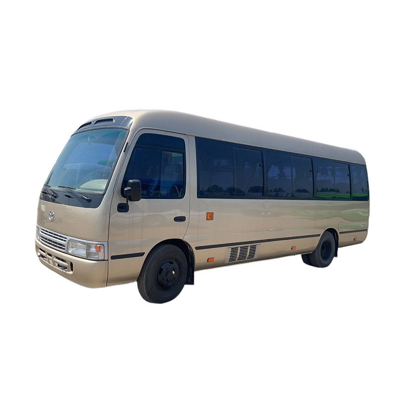 Το Toyota Coaster 19-29 καθίσματα με συρόμενα παράθυρα και πόρτες