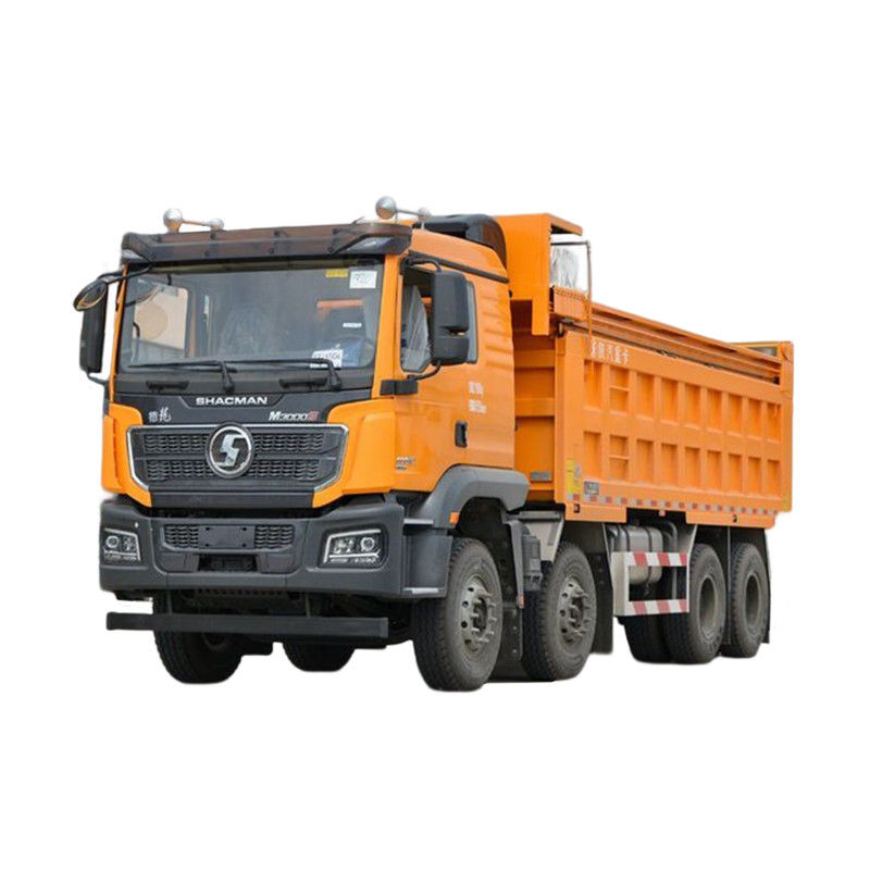 Δεύτερο χέρι 400hp 8x4 6.8m Shacman Dump Truck Ιπποδύναμη 351-450hp και χωρίς οθόνη αφής