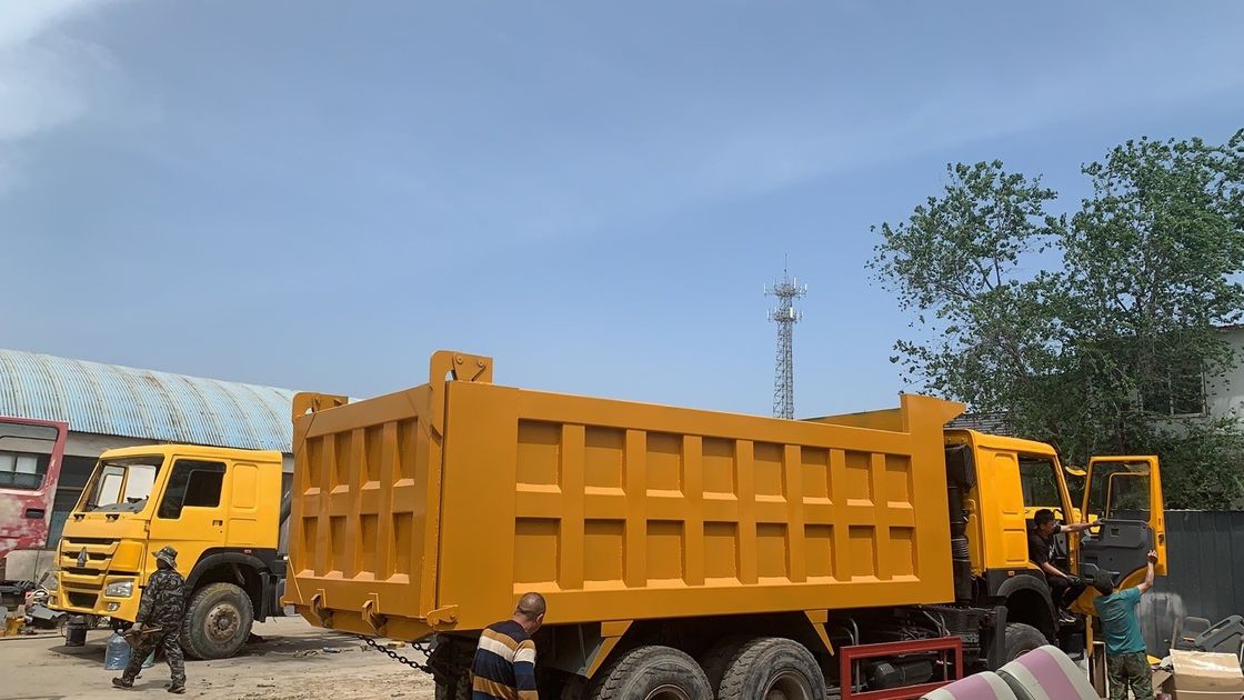 Χρησιμοποιούμενο φορτηγό βυθόφορο 6x4 με προσανατολισμό 6x4 και κράτηση προκαταβολής