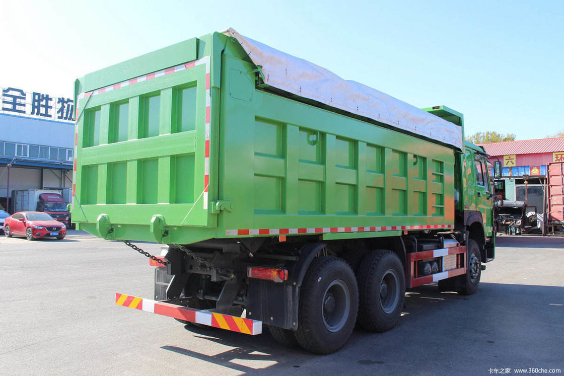 Σινο Truck Howo 400hp 6x4 8m3 20cbm Dump Tipper Truck με WP12.400E201 κινητήρα