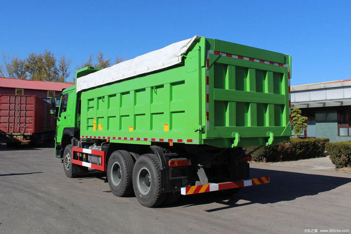 Σινο Truck Howo 400hp 6x4 8m3 20cbm Dump Tipper Truck με WP12.400E201 κινητήρα