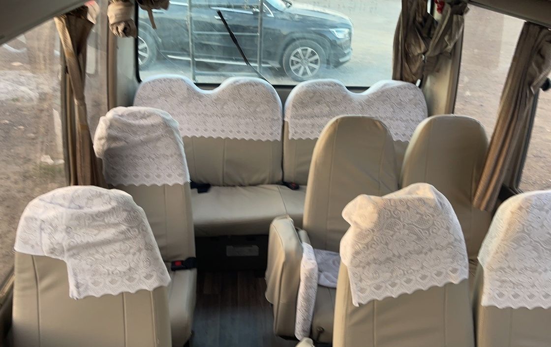 Χρησιμοποιημένο Ντίζελ 30 θέσεων Toyota Coaster Bus Καλή κατάσταση LHD 7.00R16 Ελαστικό G.V.W 5900 kg