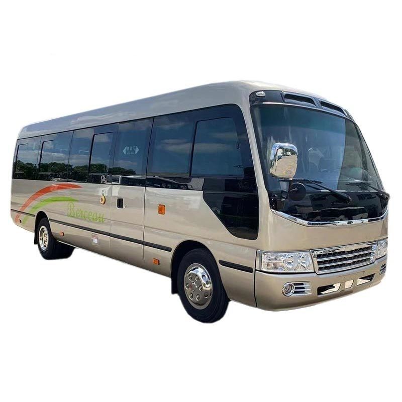 30 θέσεις RHD LHD Coaster Bus με 215/75R17.5 ελαστικά και 30 1 θέσεις χωρητικότητας στο Ντουμπάι