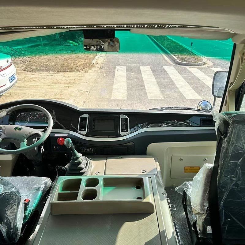 30 θέσεις RHD LHD Coaster Bus με 215/75R17.5 ελαστικά και 30 1 θέσεις χωρητικότητας στο Ντουμπάι