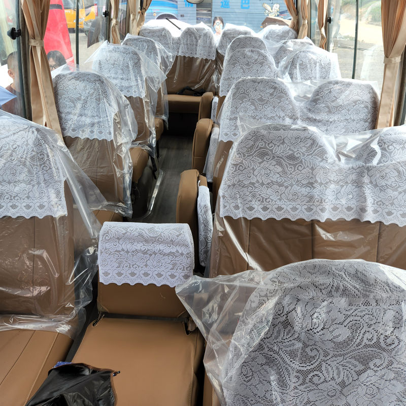 6 8L TOYO TA COASTER Χρησιμοποιούμενο ντίζελ ή βενζίνη από 23 έως 29 θέσεις με εκπομπές EURO 3