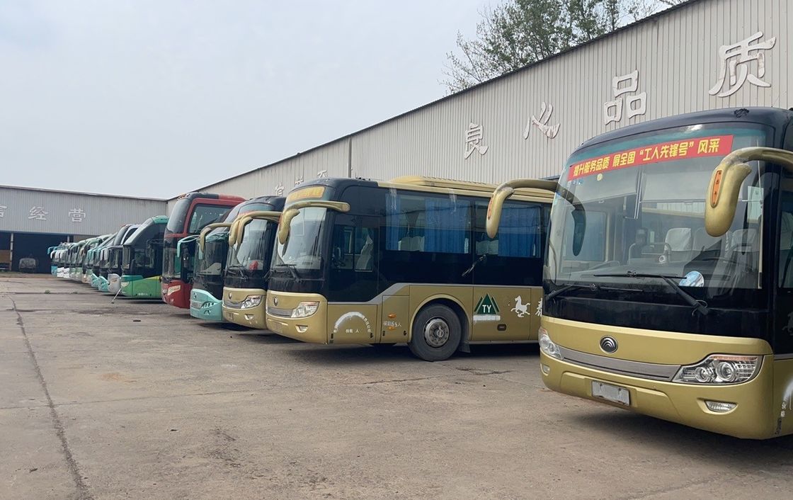 Τύπος χειροκίνητης μετάδοσης 30 θέσεις Toyota Coaster Bus Luxury Tour Coach
