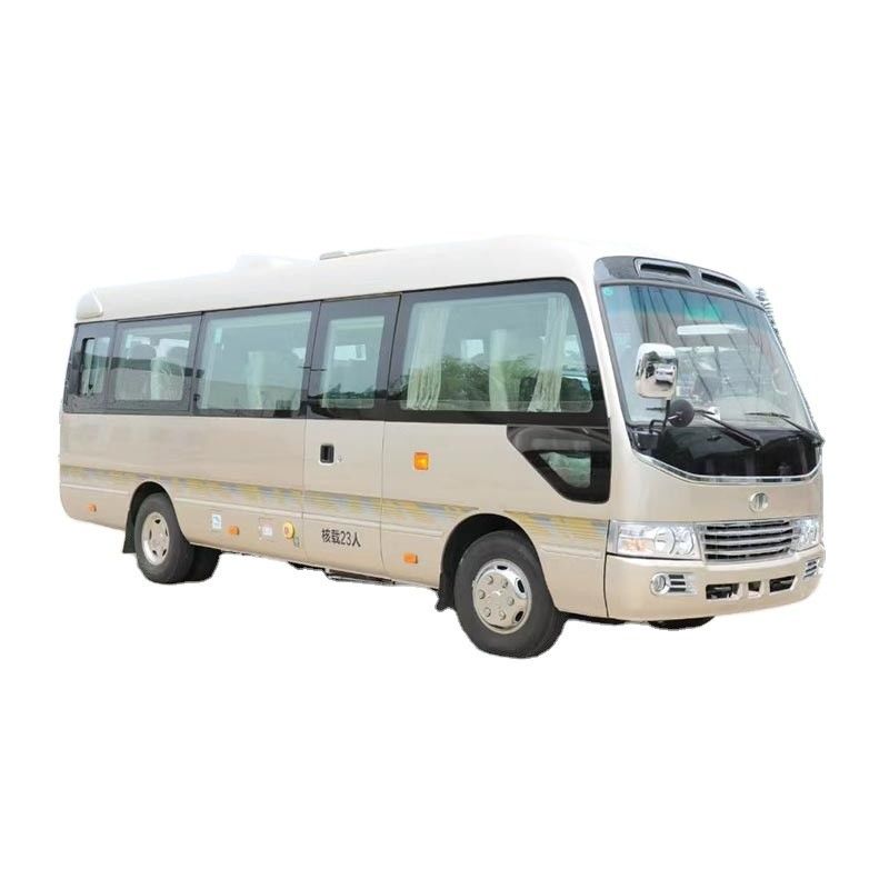 Ηλεκτρικός κινητήρας χωρητικότητα 4L Toyota Coaster Bus με 21 1 θέσεις και δεξιά οδήγηση