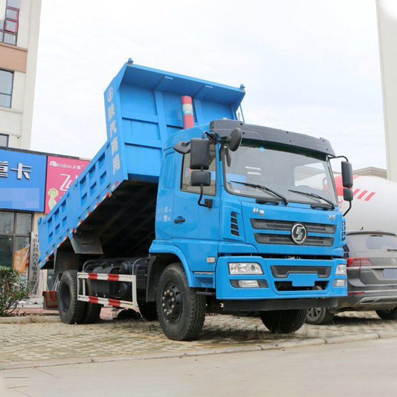 Shacman x6 4x2 βαρύ φορτίο 25 τόνων Euro 2 Standard 160hp 6 τροχών φορτηγό τύππερ φορτηγό ντάμπ