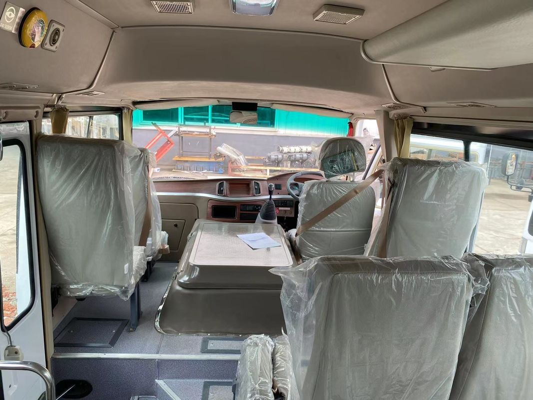 Κινητήρας Yuchai 30 θέσεων Mudan Commuter Bus Ντίζελ RHD και LHD Οδηγός 100km/h Max ταχύτητα