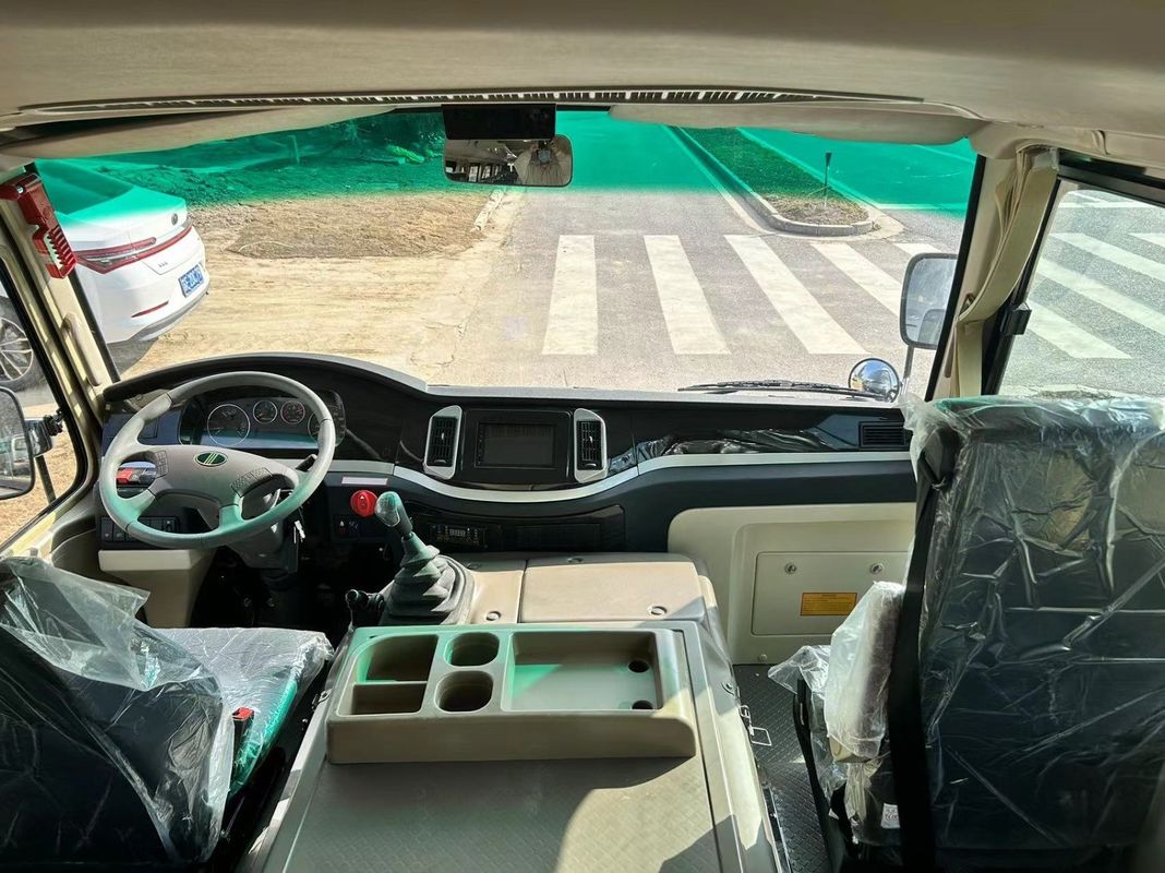 Κινητήρας Yuchai 30 θέσεων Mudan Commuter Bus Ντίζελ RHD και LHD Οδηγός 100km/h Max ταχύτητα