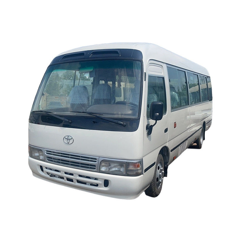 16-30 θέσεις Χρησιμοποιούμενο λεωφορείο Toyota Coaster σε καλή κατάσταση πληροί το πρότυπο εκπομπών Euro 3