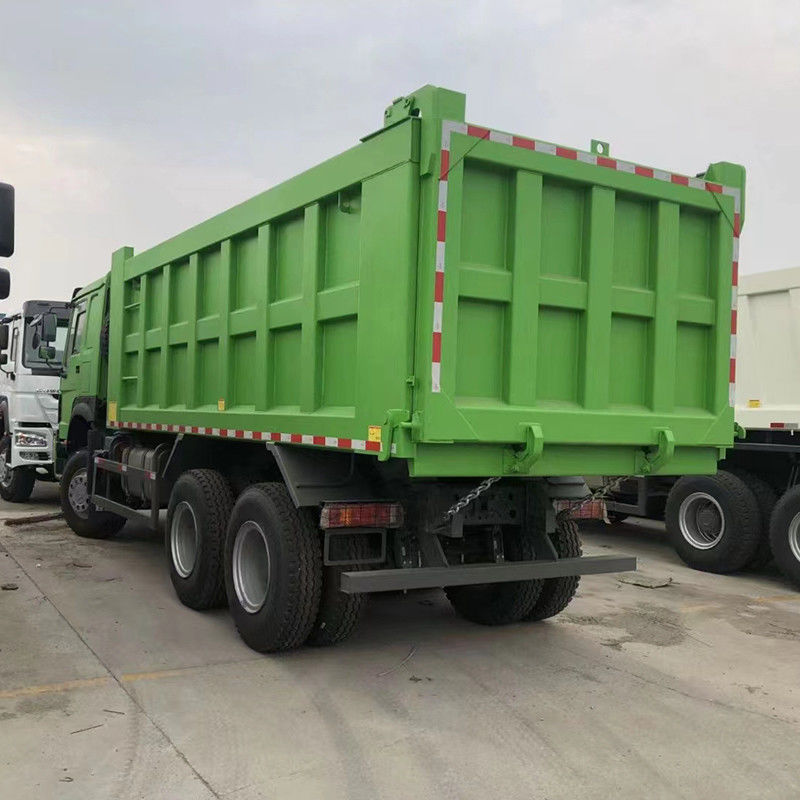 Ντίζελ SINO TRUCK 12 τροχών 30 κυβικά μέτρα HOWO 40 τόνων 8x4 Χρησιμοποιούμενο φορτηγό απορριμμάτων