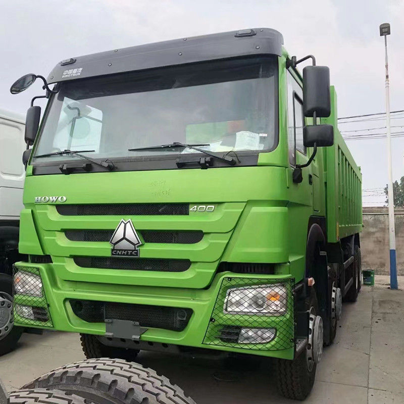 Ντίζελ SINO TRUCK 12 τροχών 30 κυβικά μέτρα HOWO 40 τόνων 8x4 Χρησιμοποιούμενο φορτηγό απορριμμάτων