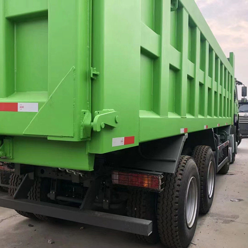 Ντίζελ SINO TRUCK 12 τροχών 30 κυβικά μέτρα HOWO 40 τόνων 8x4 Χρησιμοποιούμενο φορτηγό απορριμμάτων
