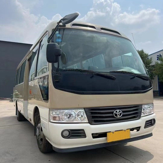 7005*2040*2785mm Toyota Coaster 30 θέσεων Μίνι λεωφορείο με χωρητικότητα 17-30 θέσεων