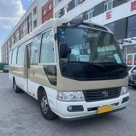 7005*2040*2785mm Toyota Coaster 30 θέσεων Μίνι λεωφορείο με χωρητικότητα 17-30 θέσεων