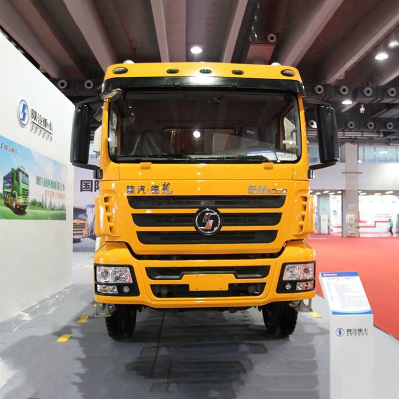 Shacman 6x4 380hp Euro2 Euro3 10 Χρησιμοποιούμενο φορτηγό για 2 επιβάτες