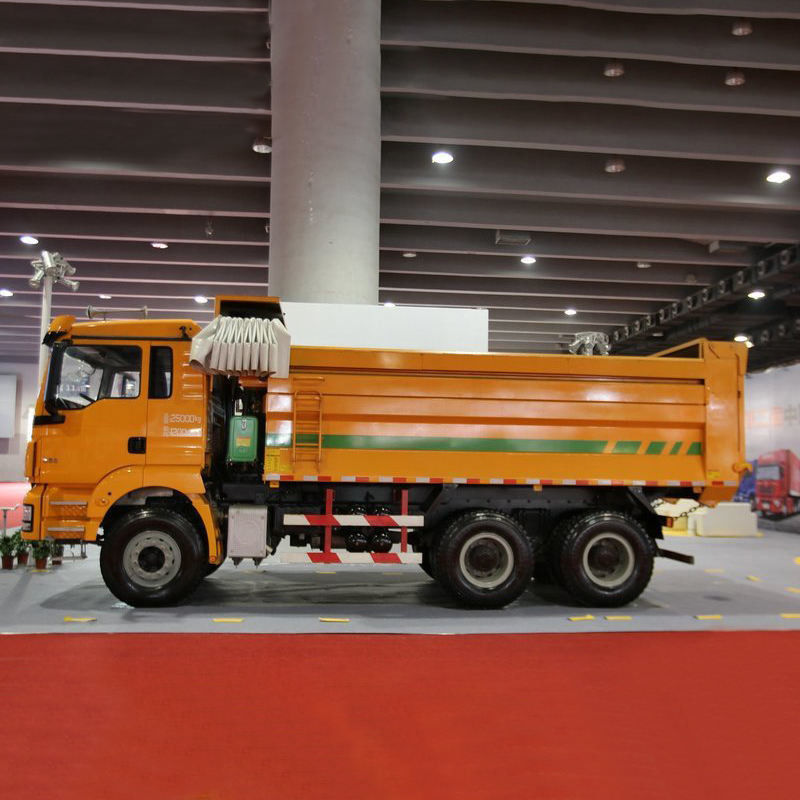 Shacman 6x4 380hp Euro2 Euro3 10 Χρησιμοποιούμενο φορτηγό για 2 επιβάτες