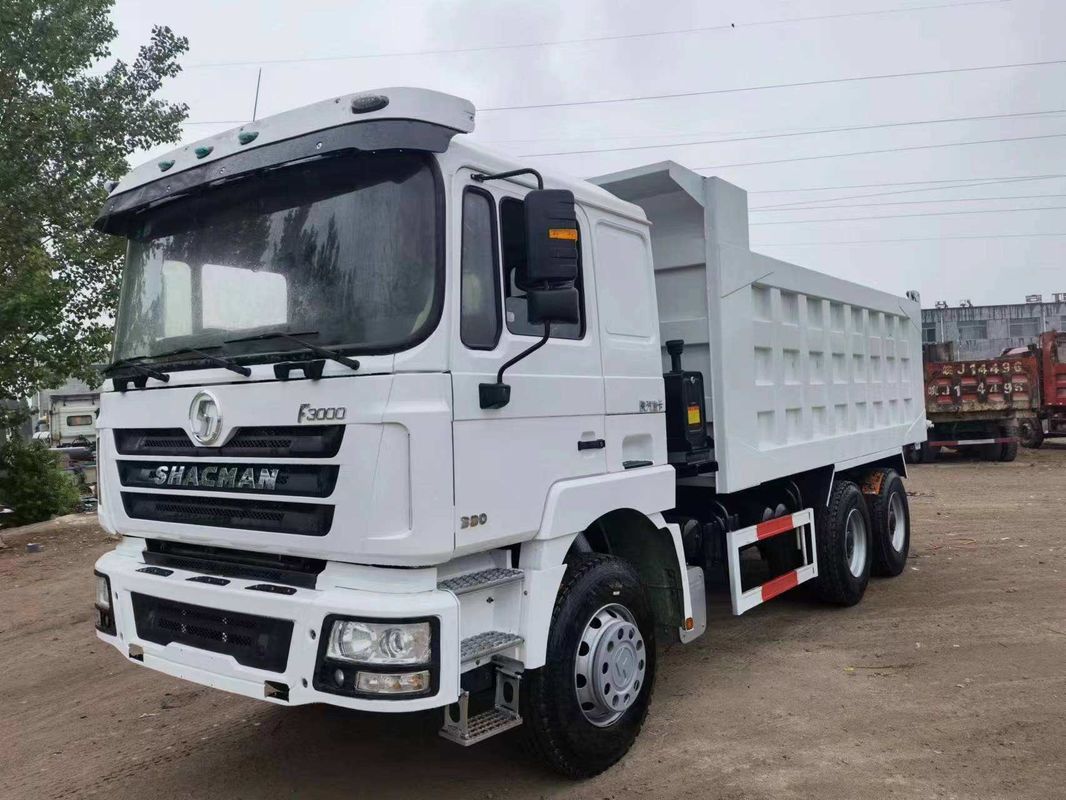 Ανακαινισμένο Shacman F3000 6x4 10 Wheeler Dump Truck με μήκος δεξαμενής φορτίου 5.3-6.2M